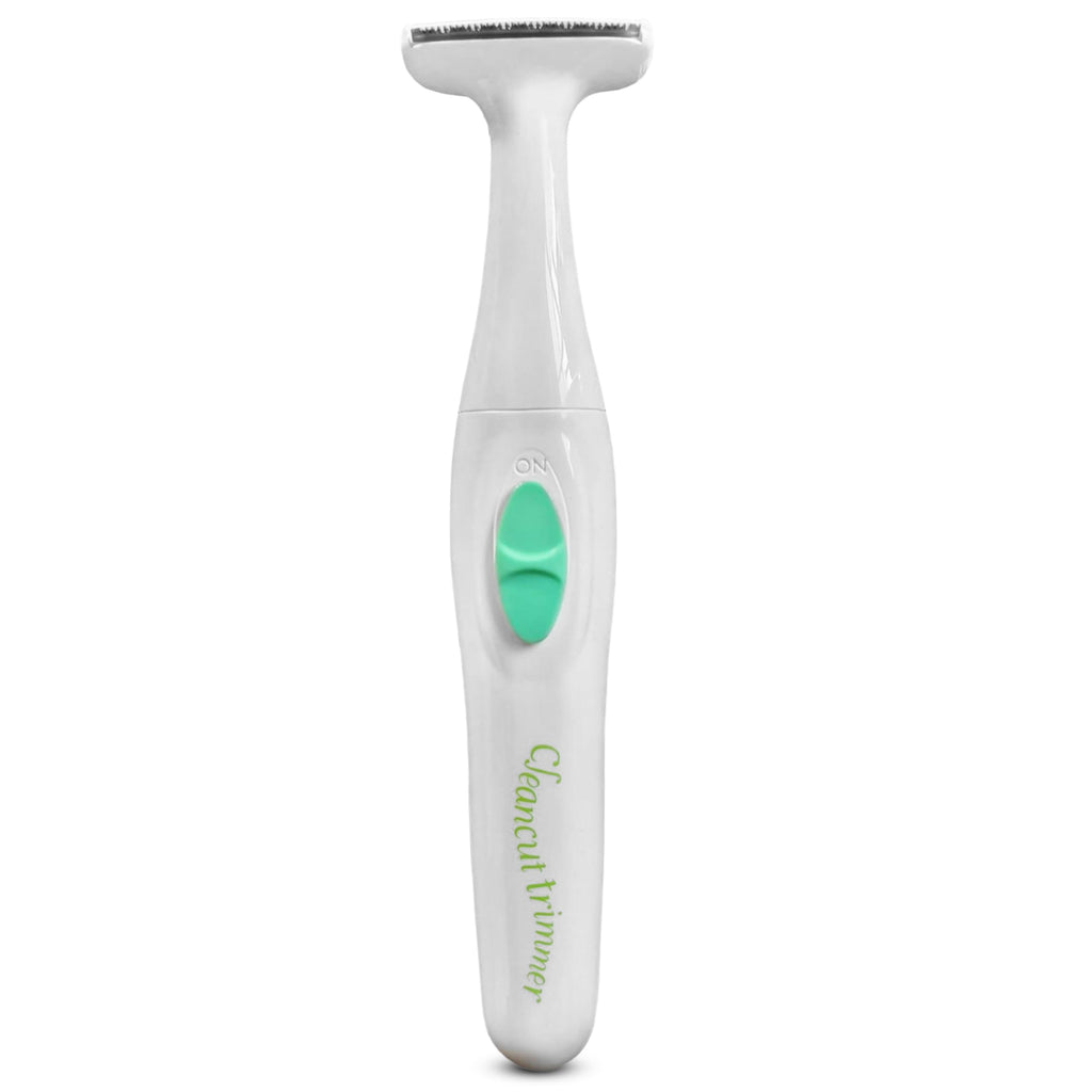 Cleancut T-Shape Personal Shaver for Men and Women, Pubic Hair Trimmer for Intimate Areas, Cordless, Designed for Full Body Grooming – Made in Japan