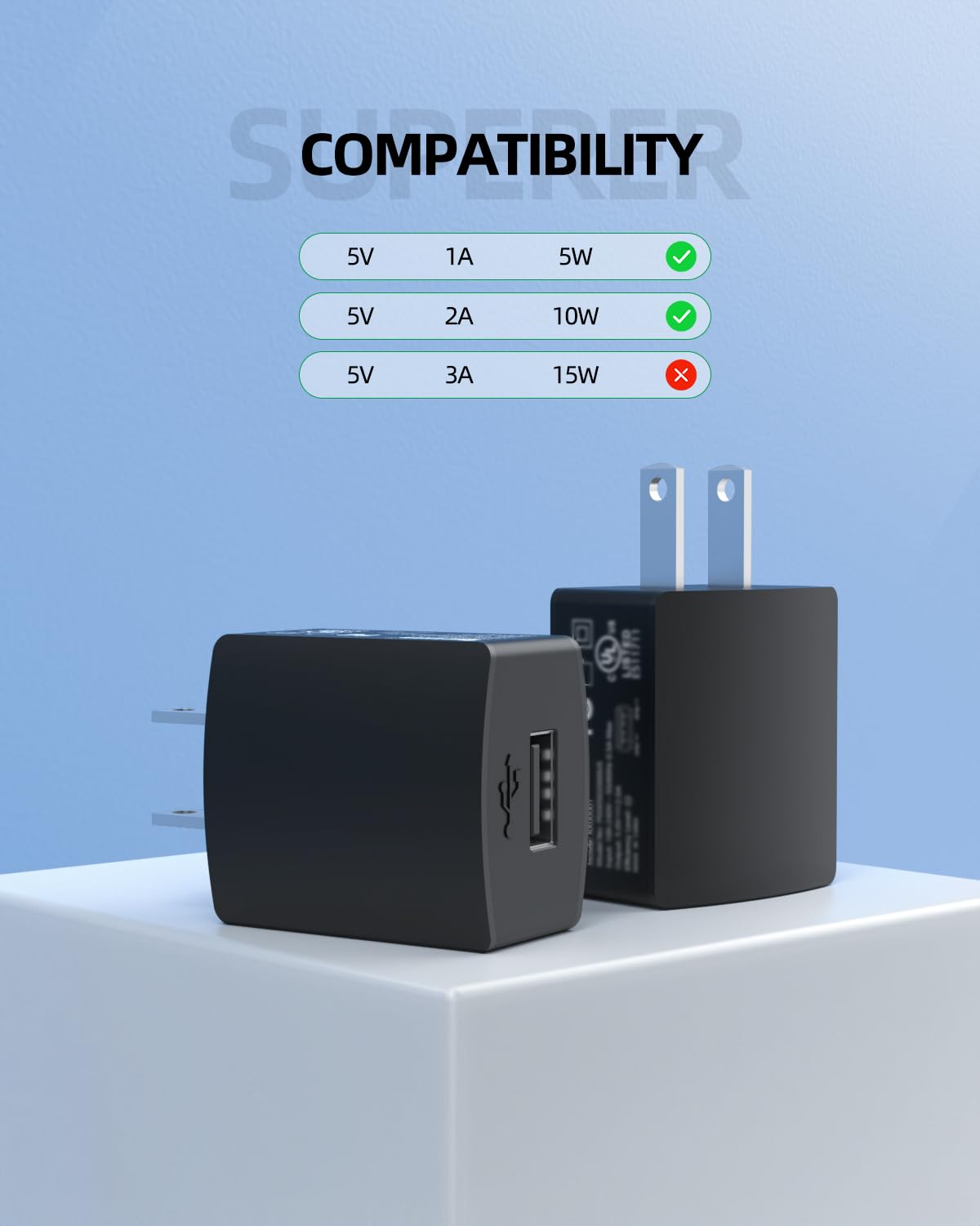 Superer Charger-Cord Fit for Hatteker Beard Trimmer Cordless Hair Trimmer Pro Hair Clippers RFC-676/598 Electric-Shaver