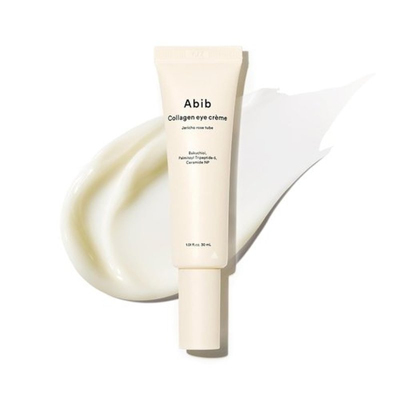 Abib Collagen Eye Cream - Jericho Rose Tube for Dark Circles & Puffiness Relief