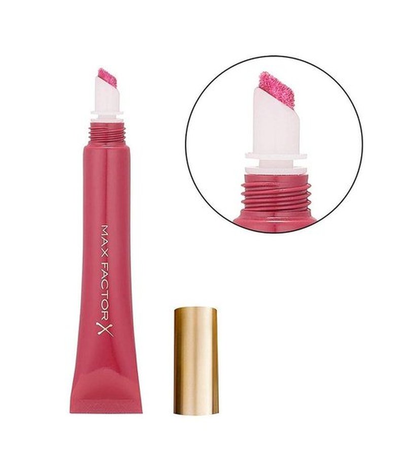 Max Factor Colour Elixir Lip Cushion Gloss - Majesty Berry, Enriched with Mineral Oil & Vitamin E, 9 ml