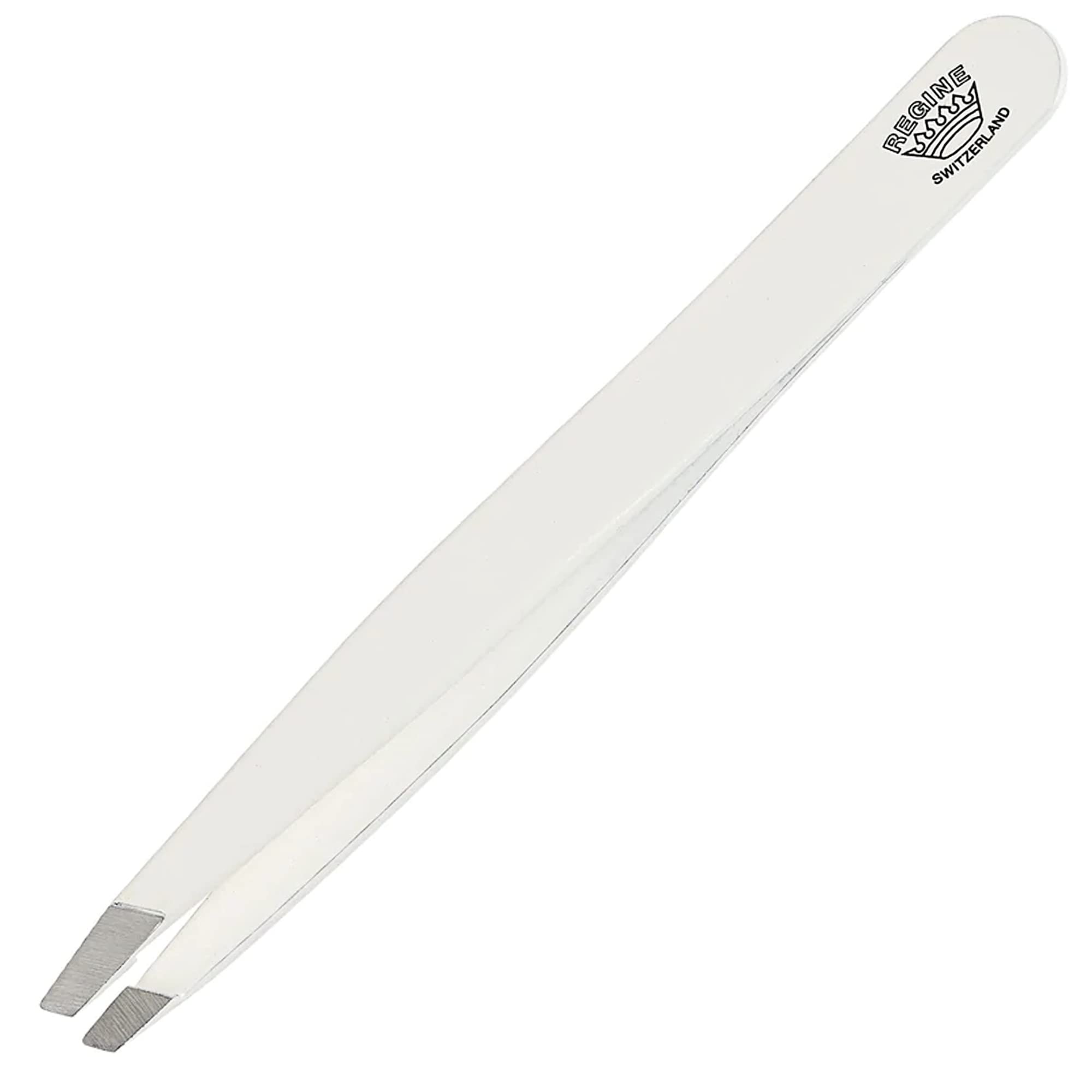 Regine Switzerland Slant Tweezer - Swiss Made Professional Eyebrow Remover