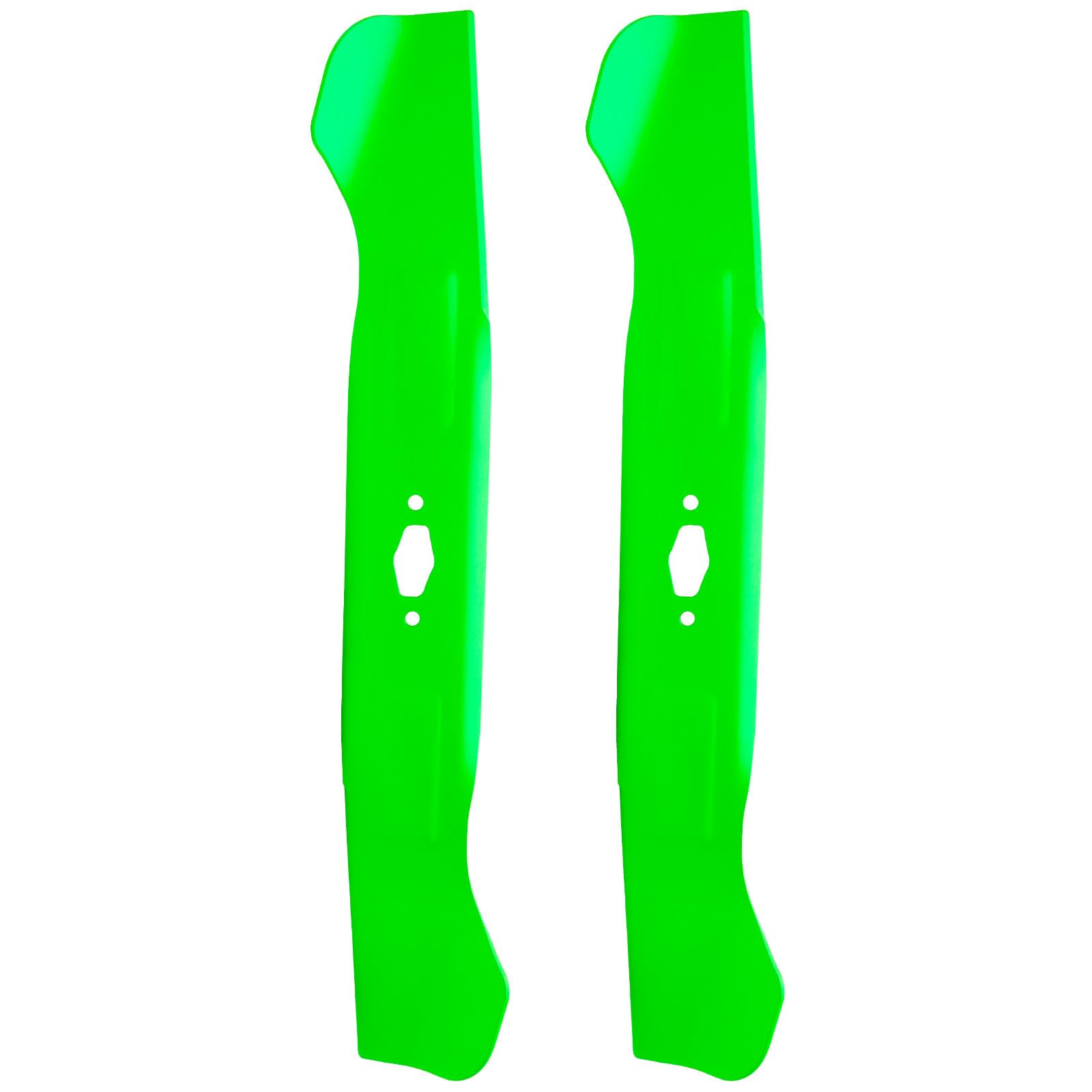 JXJKCZ 46" Lawn Mower Deck Blades Fits for Cub Cadet XT1-LT46 XT2-LX46 Craftsman Z5400 Z5450 T2400 T3000 Replaces OEM 742-05510 742-05573 742P05510 (High-Lift) 2 Pack