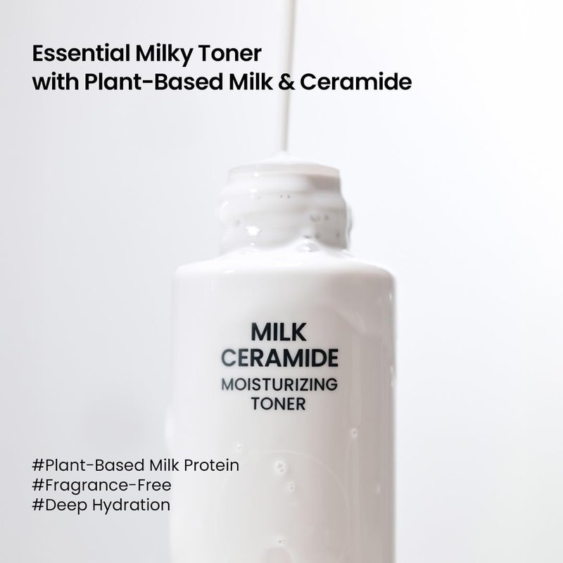 Beplain Milk Ceramide Moisturizing Toner - Hydrating Facial Toner for Glowy Skin | Sensitive Skin Friendly | 5.07 fl oz (150ml)