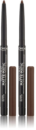 L'Oreal Paris Infallible Matte-Matic Mechanical Eyeliner, Deep Brown, 0.01 oz. (Pack of 2)