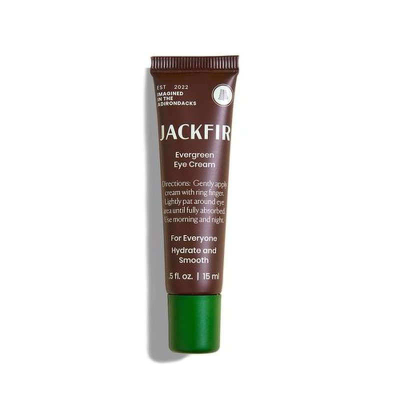 Jackfir Evergreen Eye Cream - Natural Formula for Men | Reduces Puffiness & Brightens Dark Circles | 0.5 Fl Oz