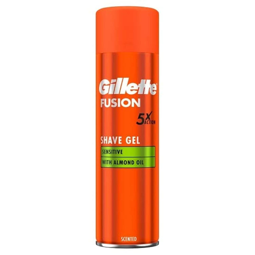 Gillette Fusion5 Hydra Gel Ultra Sensitive Shave Gel, 7 oz (Pack of 2)
