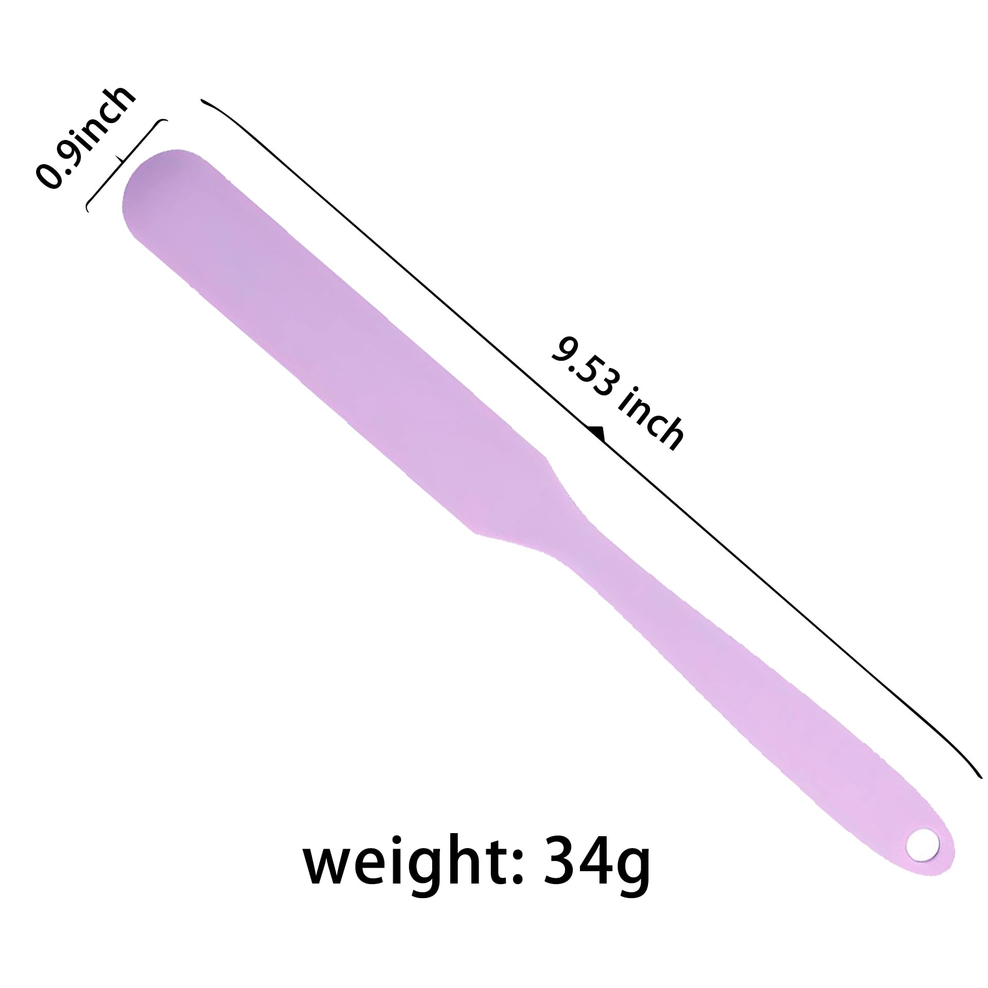silicone wax applicator Non-stick Waxing Applicator Hair Removal Sticks Applicator Spatula Reusable Hard Wax Scraper for Home Salon Body Use (2pc purple)