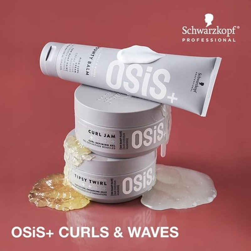 OSiS+ Bounty Balm - Frizz Control Curl Cream for Natural Texture & Definition