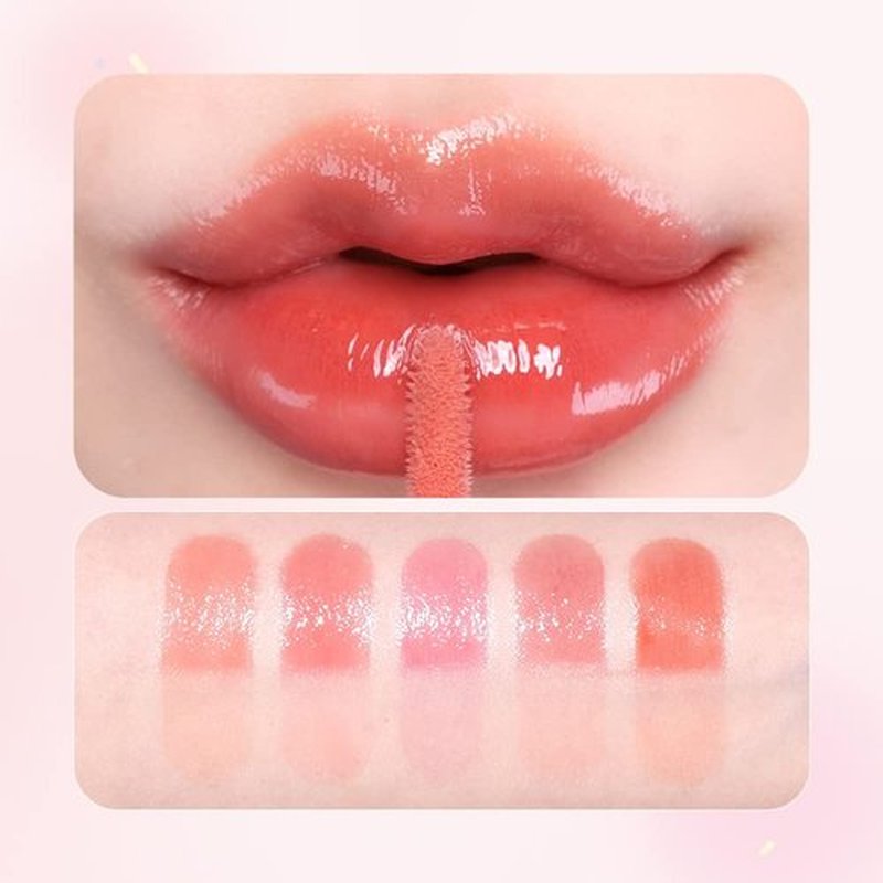 dasique Juicy Dewy Tint (09 Peach Pudding) 0.12 oz | Light Application with moisture | Long Lasting & wearing Glossy Lip Stain, Non-sticky | Vegan, Cruelty-free | Korean makeup | stocking stuffers