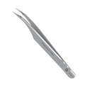 Staleks Pro Professional Eyelash Tweezers Expert 40 Type 11 – Curved – Lash Separation – Stainless Steel – Anti-Fatigue Design