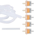 5PCS Microdermabrasion Filters + 1PCS 39" Silicone Tube, Replacement Filter Tube Set for Vacuum/Diamond Microdermabrasion Machines