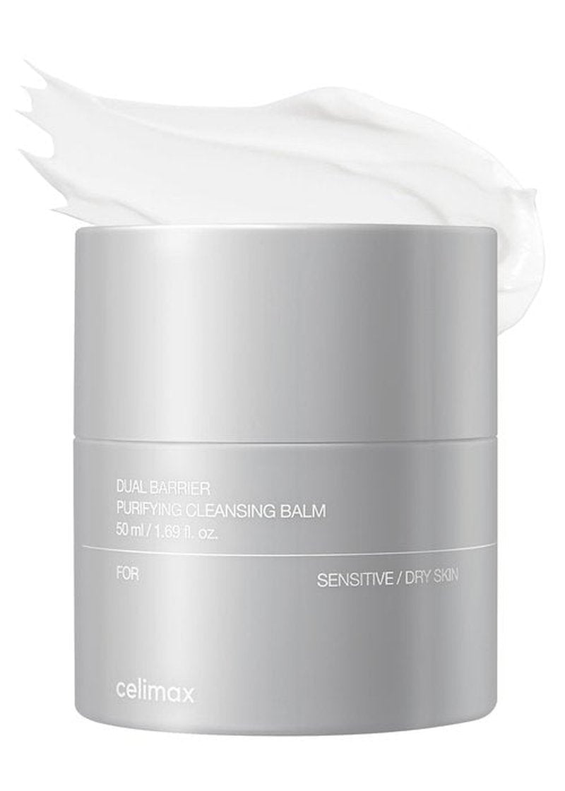 celimax Dual Barrier Purifying Cleansing Balm | with Ceramides, Waterproof Makeup Remover, Pore Cleansing, Daily Use Cleanser, Grind Container, 50ml