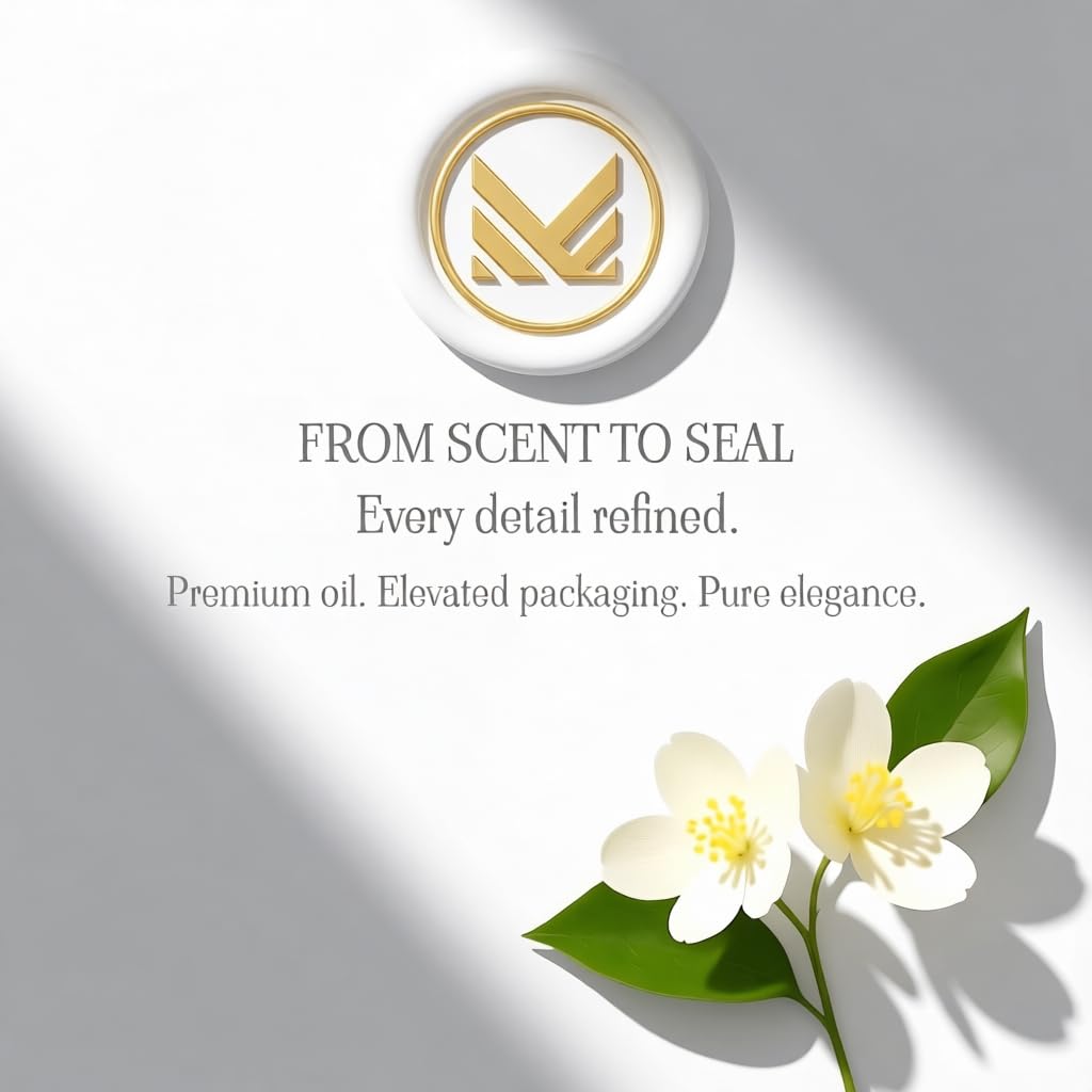MINALIA Roll-On Perfume Oil – Alcohol-Free – 10 mL (Tunisian Jasmine)