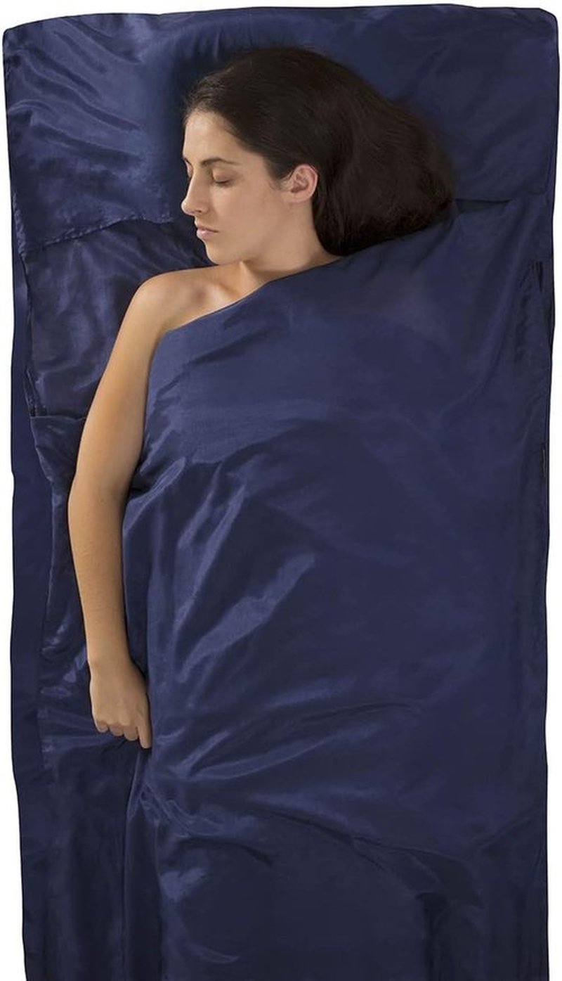 Sea to Summit Silk-Cotton Blend Sleeping Bag Liner - Lightweight Travel Essential
