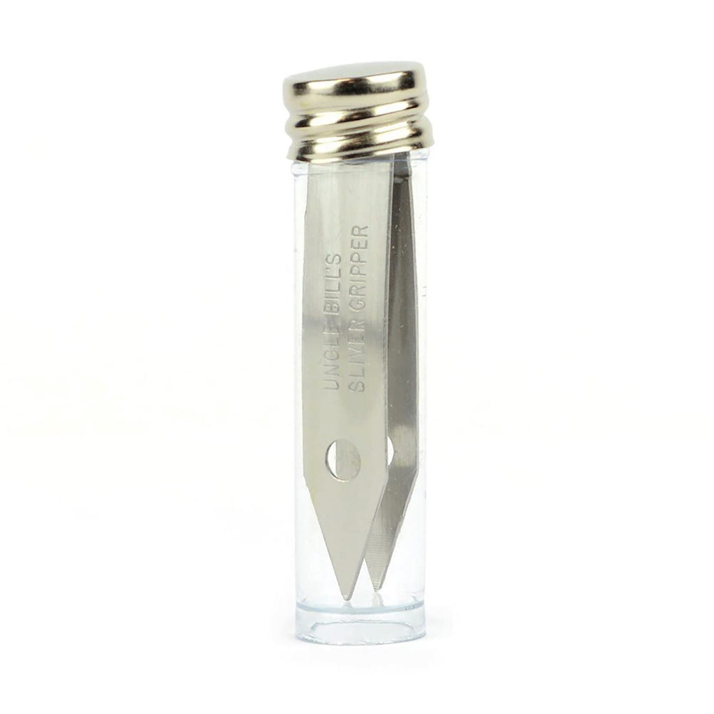 2 Pack Uncle Bill's 19074 Sliver Gripper Tweezers