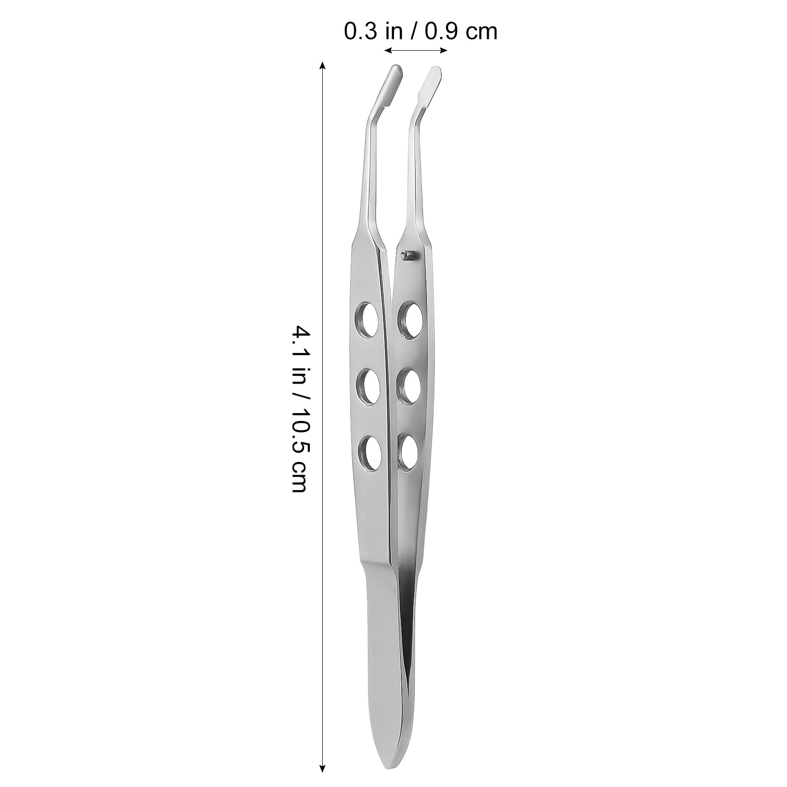 Meibomian Gland Expressor, Stainless Steel Eyelid Massage Tweezers Dry Eye Eyelid Clean Tools Eye Stye Treatment Remover Meibomian Gland