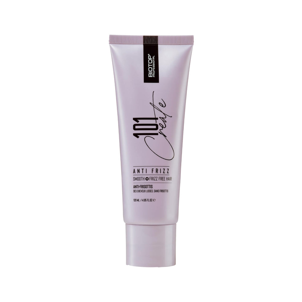 Biotop Professional 101 Anti Frizz Hair Cream - Lightweight Styling Cream for Frizz Control, Soft Texture & Glossy Shine - Nourishing & Protective Hair Products for Women & Men (4.05 Fl oz)