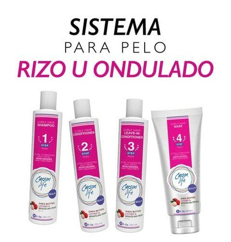 Carson Life Curly Hair Conditioner - Paraben & Sulfate Free - 10 Oz - Hydrating Shea Butter for Frizz Control & Shine