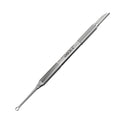 Staleks Pro EXPERT 51 Manicure Pusher Type 2 – Beveled Pusher and Loop End – Stainless Steel – Professional Tool for Cuticle Work