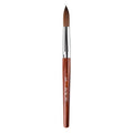 KADS 100% Kolinsky Sable Acrylic Nail Art Brush Red Wood Pen Nail Brush Size 12# 14# 16# 18# 20# Nail Art Manicure Tool Set (20#)