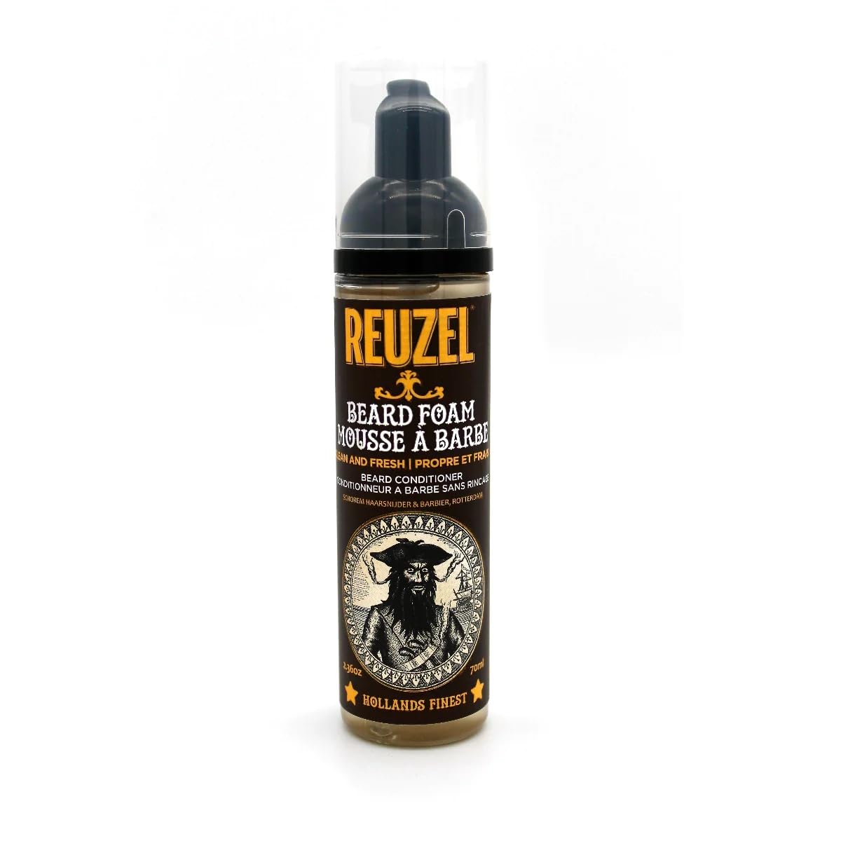 REUZEL Clean & Fresh Beard Care Gift Set, Beard Balm and Foam, Hydrating, Non-Greasy Finish