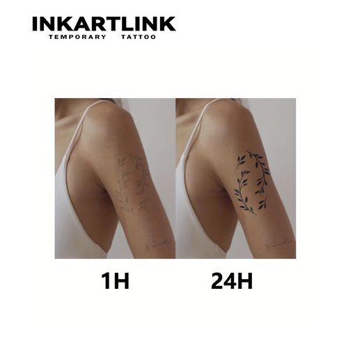 INKARTLINK Semi Permanent Temporary Tattoos, Niche Unique Tattoos, Realistic Tattoos, Waterproof and Non-reflective, Exquisite Packaging, Unique Design (Ancient Symbols 1)