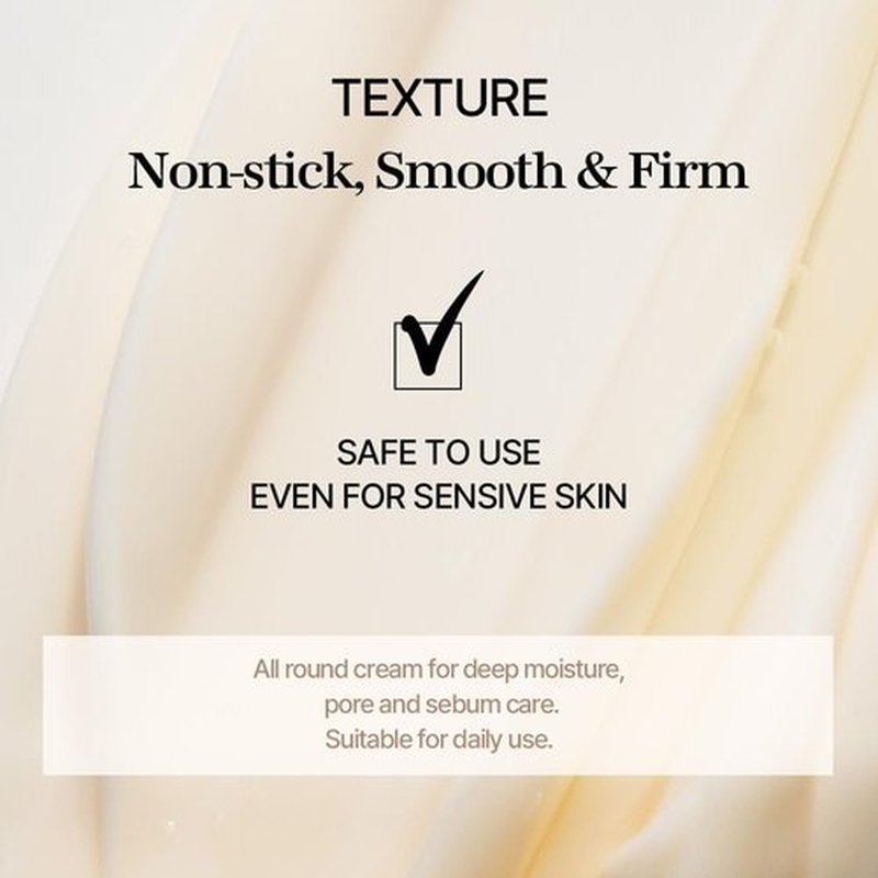 mixsoon Bean Cream-Deep Moisturizer Face Cream, Hydrating and Smoothing for Face, Fermented Soybean Extract, Lightweight Non-Sticky Finish 65ml / 2.19 fl.oz. Korean Glass Skin Care