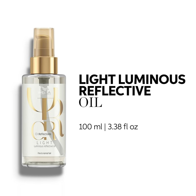Wella Professionals Hair Care Bundle - Oil Reflections Finishing Oil & EIMI Anti-Frizz Balm for Fine to Normal Hair