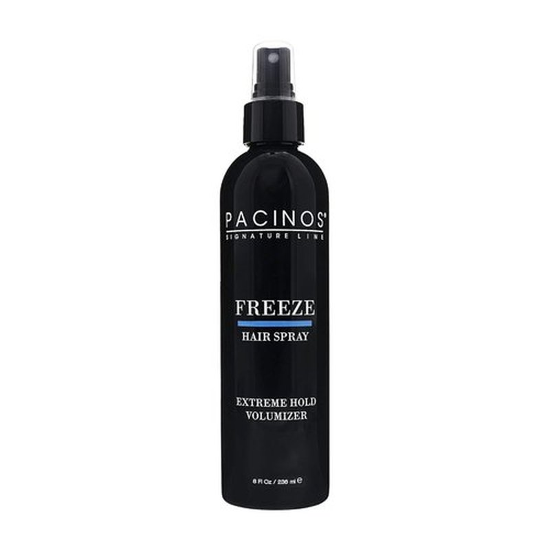 Pacinos Freeze Hair Spray - Extra Hold Texture Spray for All Hair Types | Professional Finishing Spray for Maximum Volume