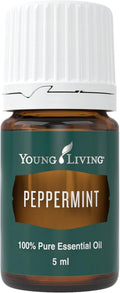 Young Living Peppermint Essential Oil - Refreshing Mint Aroma for Invigoration & Clarity | 5 ml