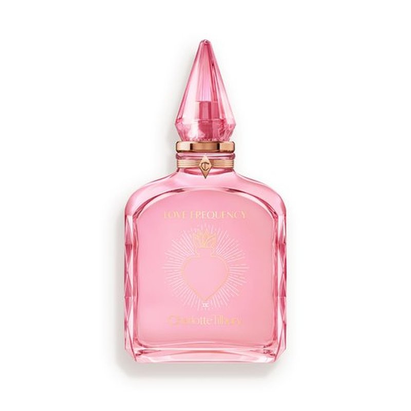 Charlotte Tilbury Love Frequency Eau De Parfum - Pheromone-Infused Floral Fragrance - Long-Lasting with Patchouli, Musk & Rose Notes