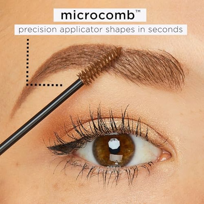 tarte big ego sketch & set brow pencil & tinted gel –2-in-1 Precision Waterproof Eyebrow Pencil & Gel to Shape, Thicker-looking Brows, Vegan & Cruelty-Free, full size, medium brown
