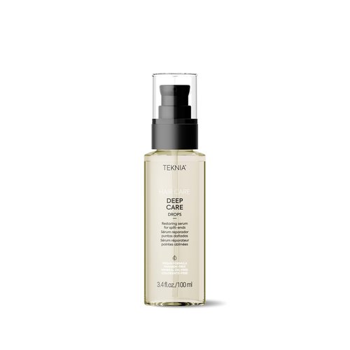 LAKMÉ Teknia Deep Care Hair Drops, Repairing Hair Serum for Damage, Split End Serum, 3.5 Fl Oz