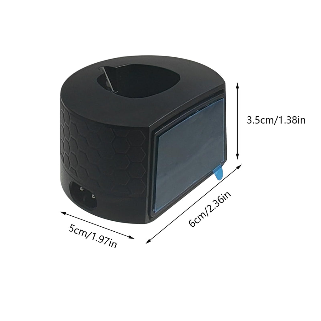 Charging Dock for Philips Norelco OneBlade QP2520/QP2530/QP2620/QP2630/QP2724/QP2834,Wall Mount Shaver Holder,Travel-Friendly Razor Stand(Cable Not Included)