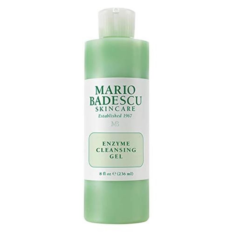 Mario Badescu Enzyme Cleansing Gel - Oil-Free Facial Cleanser with Papaya & Grapefruit Extract for All Skin Types