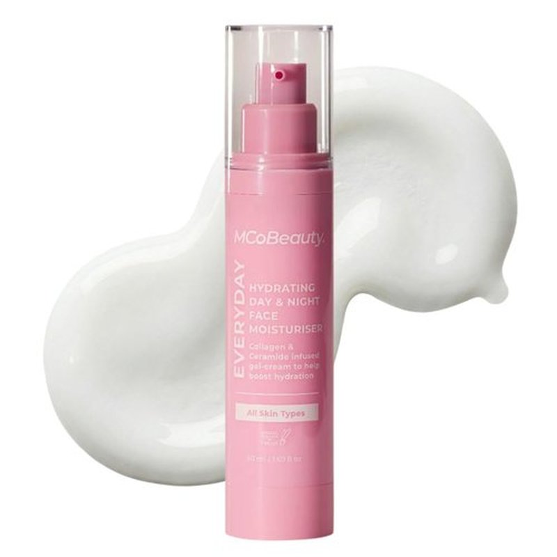 MCoBeauty - Hydrating Face Moisturizer - Plump, Firm, and Brighten Skin - Hyaluronic Acid & Vitamin C - Vegan & Cruelty-Free