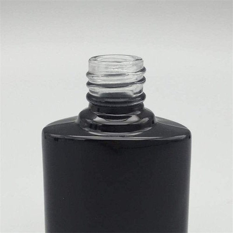 6Pcs 10ML Empty Nail Polish Bottles Vials Containers Sample Bottles with Brush Cap for Nail Art, 2pcs Mini Funnel Included