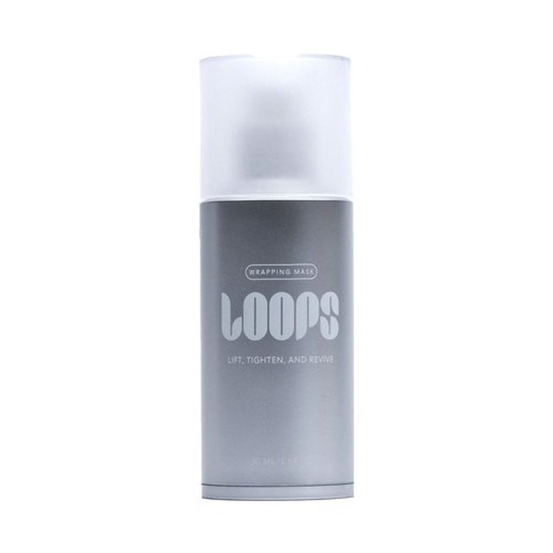 LOOPS Collagen Wrapping Mask - Lifts and Firms Skin for a Smoother Look - Peel Off Collagen Face Masks - Skin Tightening Facial Mask for Anti-aging, Moisturizing, Replenishing Overnight Face Mask