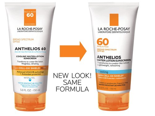 La Roche-Posay Anthelios Sunscreen Lotion - Broad Spectrum SPF 60 & 30 | Fast Absorbing, Oil-Free Formula