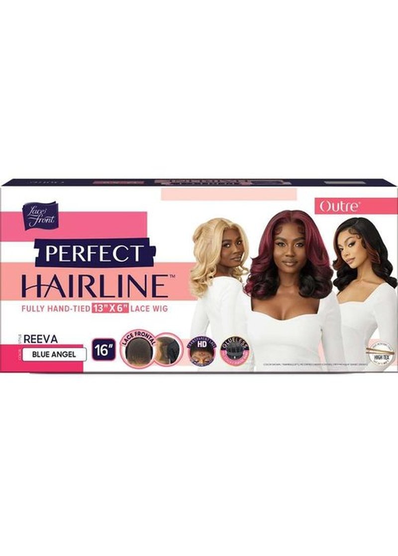 Outre Lace Front Wig - Perfect Hair Line 13X6 - ReevaWig (JET BLACK 1)