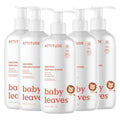 ATTITUDE Baby Lotion - EWG Verified Moisturizer, Vegan & Cruelty-Free, Pear Nectar, 16 Fl Oz (Pack of 6)