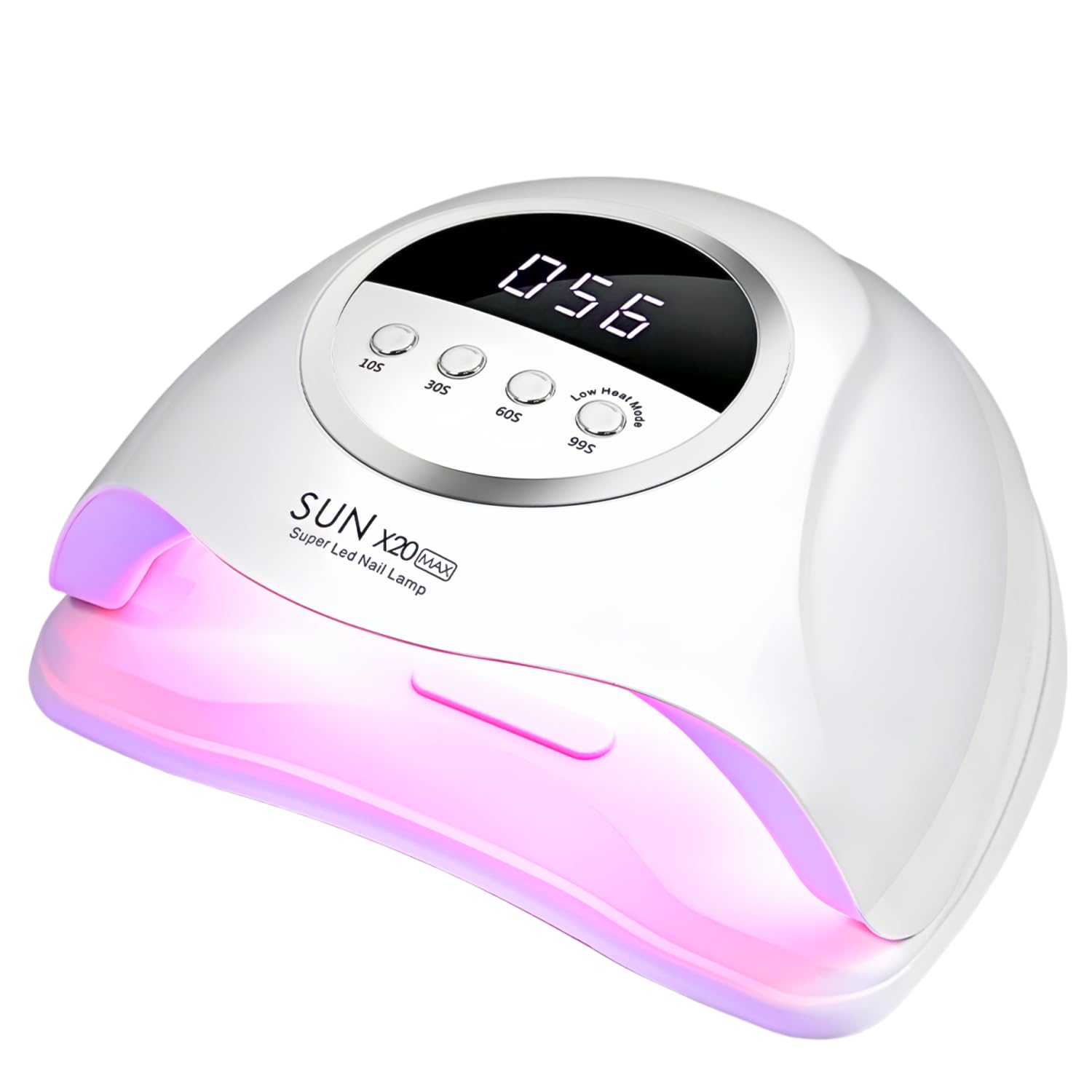 UV LED Nail Lamp with 72 Beads, 320W Nail Curing Lamps for Gel Polish with Automatic Sensor/4 Timer Setting,Led Nail Dryer, Professional Nail Art Drying Tools for Fingernail and Toenail