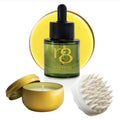 Regener8 3-in-1 Hormonal Hair Loss Treatment - Scalp Serum, Growth Oil & Massage Brush Bundle