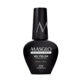 MASGLO Gel Polish Base Strong Adhesion Soak-Off Gel Nail Primer, Bisabolol-Infused Nail Protector, UV LED Flexible Formula, Professional Long-Wear Base Coat, 0.47Oz