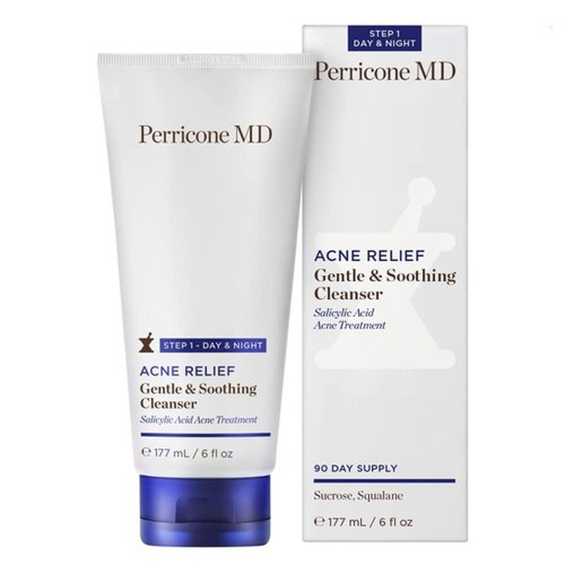Perricone MD Acne Relief Cleanser - Gentle & Soothing Formula | 6 oz Size