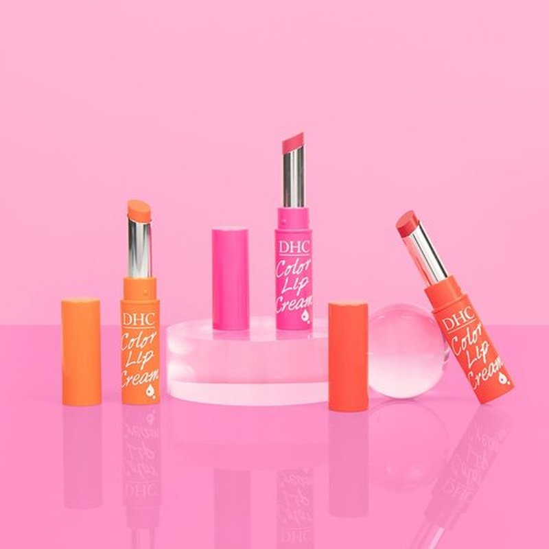 DHC Color Lip Cream - Hydrating & Long-Lasting Formula | Set of 3 Vibrant Shades