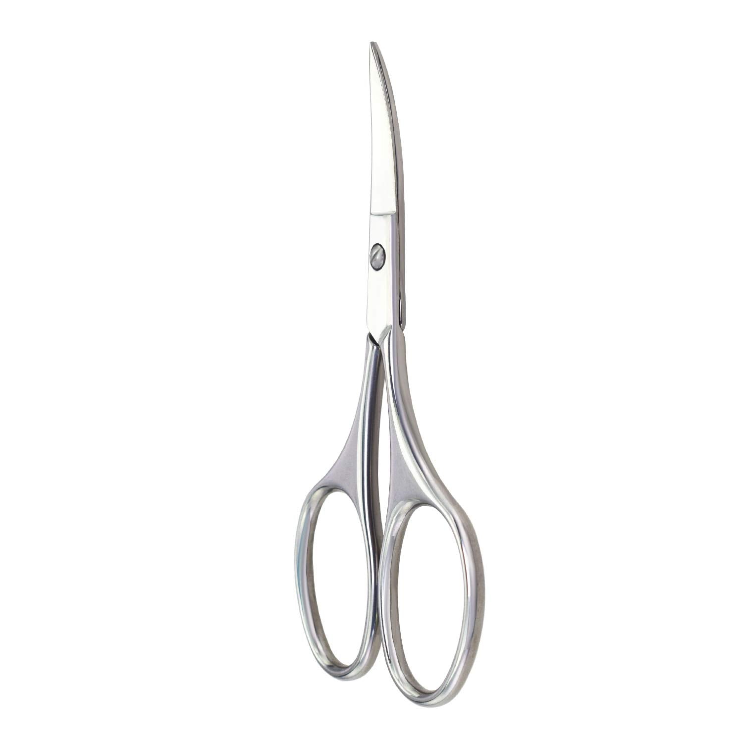 Motanar Nose Hair Trimmer Scissors-3.4' Round Tip Scissors For Ear Eyebrow Beard Mustache Trimming - Multi Purpose Round Personal Beauty Hair Care Tool For Men Women And Baby (Silver Kit)