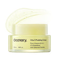 OOZNARY Vita 3 Pudding Cream with Vitamin C, Niacinamide, and Glutathione for Radiant Glow & Extra Hydration | Korean Moisturizer | 1.69 fl.oz 50ml