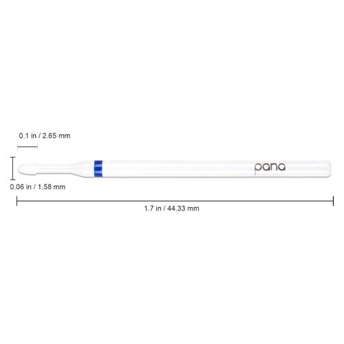 Pana Cuticle Clean Ceramic Nail Bit - Medium Grit 3/32" for Electric Dremel Drill