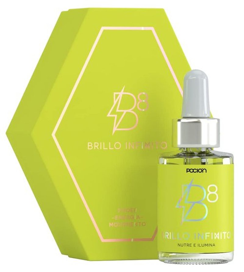 La Pocion B8 Multifunctional Hair Oil - 1 Fl Oz (30ml) | Frizz Control & Shine Booster | Free of Silicones, Parabens, Preservatives & Colorants | Enriched with Omega 6 & 9, Vitamins E & F